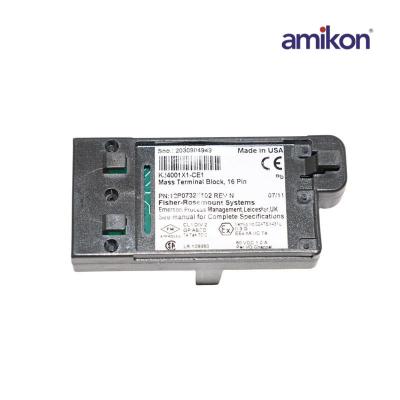 EMERSON KJ4001X1-CE1 12P0732X022 16 Pin Kütle Terminal Bloğu