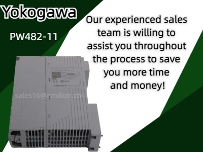 YOKOGAWA PW482-11 Güç Kaynağı Modülü ile Güvenilir Güç Dağıtımı