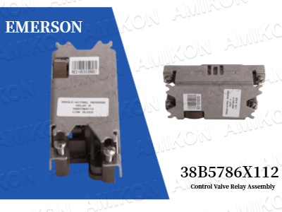 EMERSON 38B5786X112 Röle Tertibatı ile Kontrol Vanası Performansını Optimize Edin