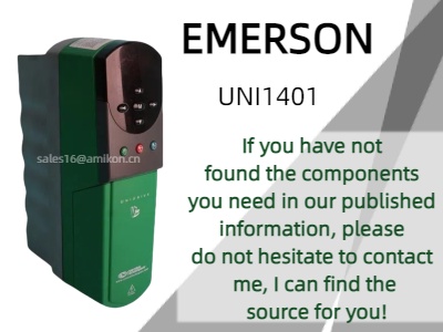 Emerson UNI1401 Değişken Hızlı Sürücü: Endüstriyel Uygulamalarda Verimliliğin ve Kontrolün Artırılması