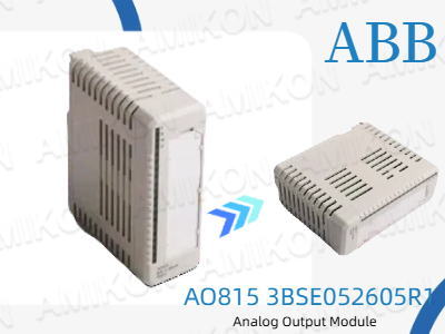 ABB AO815 3BSE052605R1 Analog Çıkış Modülü ile Endüstriyel Otomasyonu Geliştirme