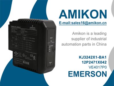 Emerson KJ3242X1-BA1 12P2471X042 VE4017P0 Fieldbus Modülü ile Verimliliğin Kilidini Açın