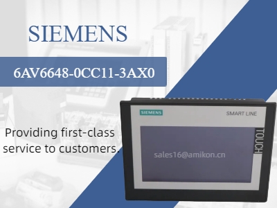 Siemens 6AV6648-0cc11-3ax0: Endüstriyel otomasyon için güçlü bir HMI