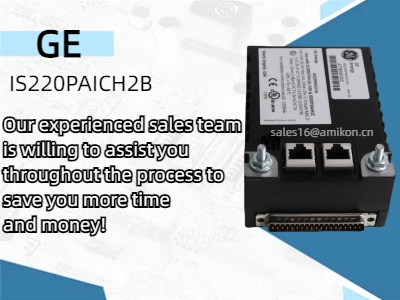GE IS220PAICH2B Analog Giriş/Çıkış Modülüne İlişkin Kapsamlı Kılavuz