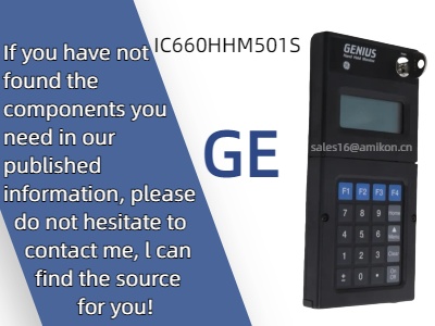 GE IC660HHM501S El Tipi Monitör ile Verimliliğin Kilidini Açın